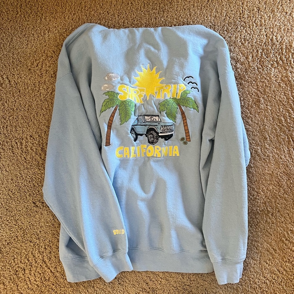 Surf Trip Embroidered Hoodie